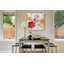 « wildflower fantaisie ii », peinture sur toile tendue-2054685721