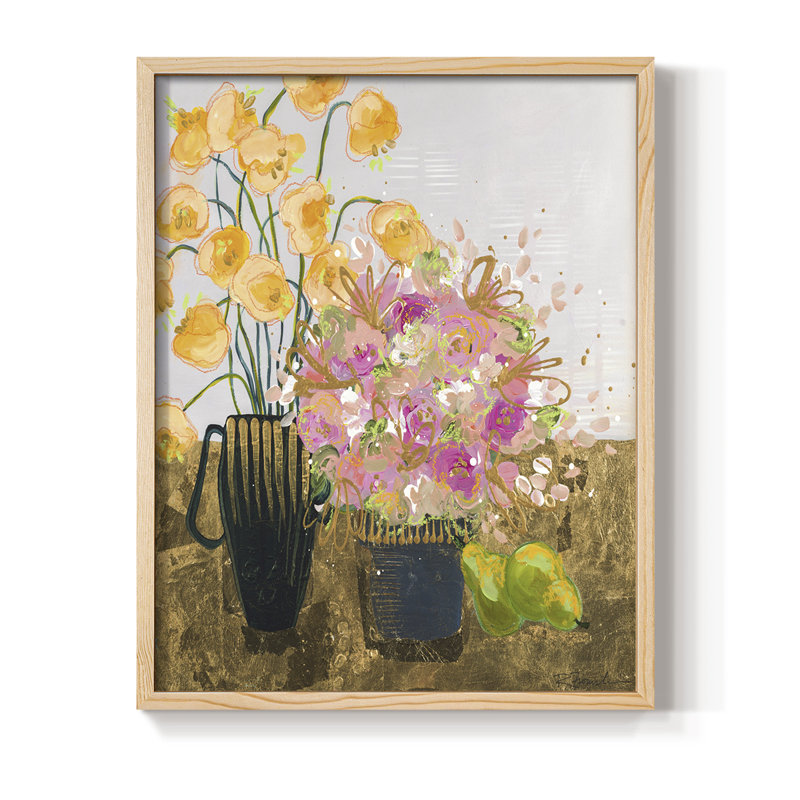 «Not So Still Life», reproduction encadrée - bois massif, Naturel, H 11 po x l 9 po