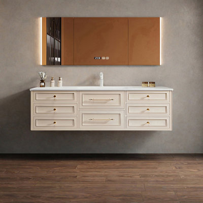 Armoire de salle de bain moderne et simple