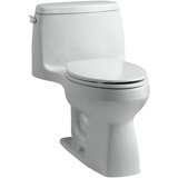 Santa Rosa™ 1.6 GPF Compact Elongated One-Piece toilet (Seat Included)
