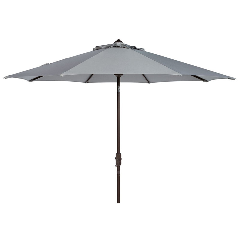 Parasol de marché, Gris, 100.79" W x 100.79" D