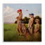 Suricates jouant au golf, impression sur toile-1785023853-1782799523