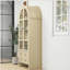 Grand garde-manger arqué de 70,28 po, armoires de rangement, vitrine de rangement avec tablettes réglables, armoire polyvalente