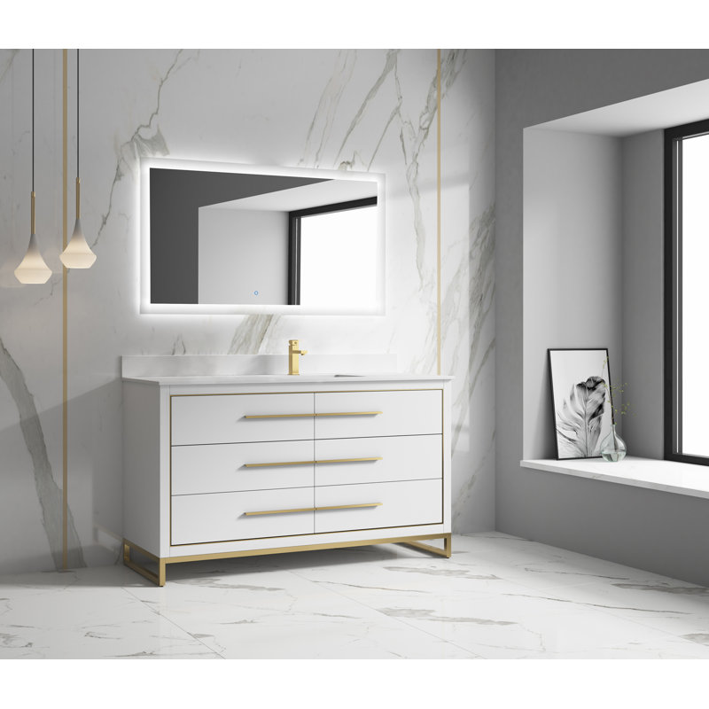 Ensemble de meuble-lavabo double 60 po