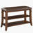 Traditonal Wood 3-Tier Entryway Shoe Bench