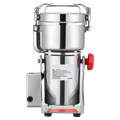 VEVOR 1000g Commercial Spice Grinder Electric Grain Mill Grinder High Speed