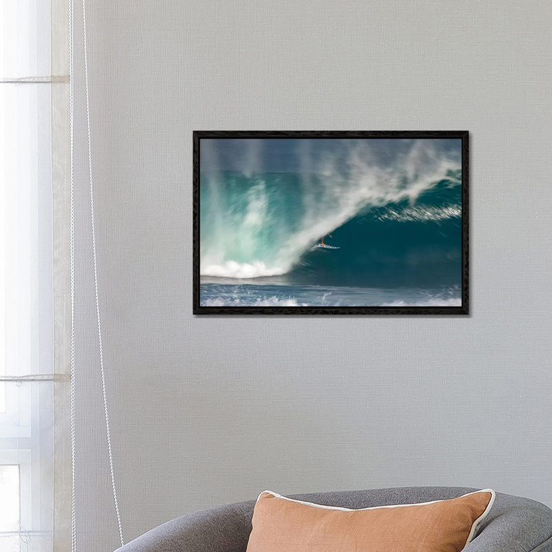 Deep Cover by Sean Davey - Floater Frame Gallery-Wrapped Canvas Giclée on Canvas, Black, 45.72 cm H x 66.04 cm W