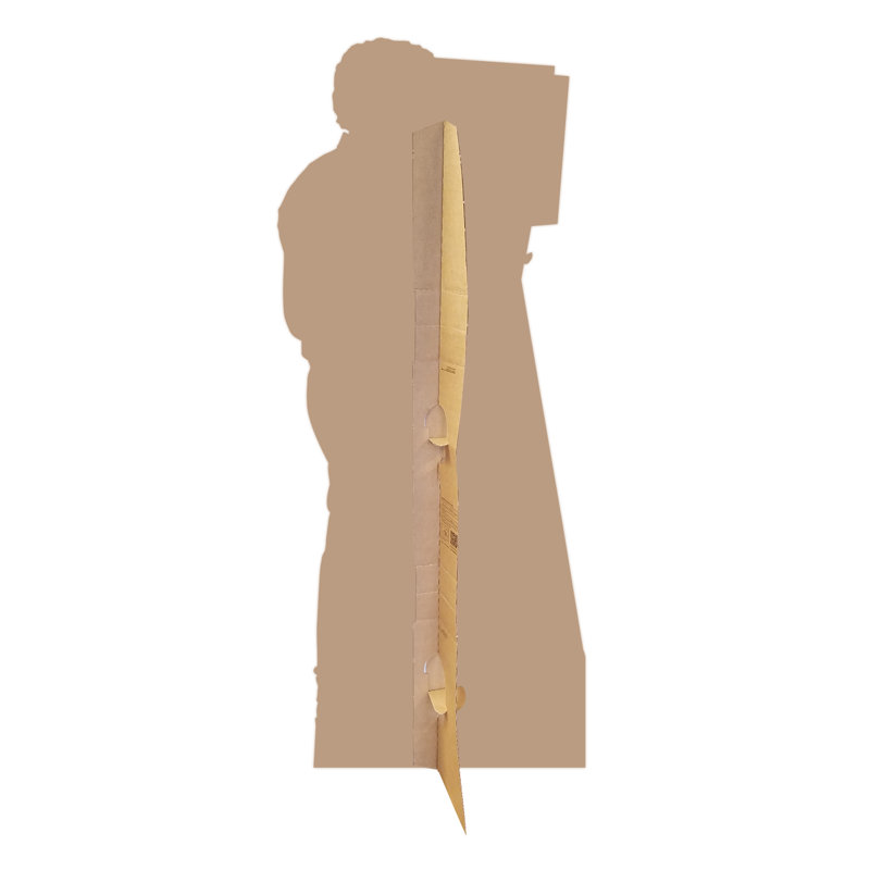 74'' Cardboard Standup, 74" H x 31" W x 1" D