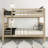 Brubaker Bunk Bed with Built-In Ladder-430499282