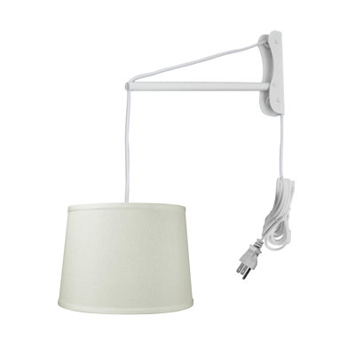 St Judes Plug-in Swing Arm Sconce