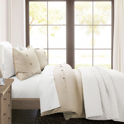 Linen Blend Duvet Cover Set