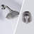 Single-Lever 5-Function Shower Mixer With 1.8 GPM Flow Rate And Included Valve-112554559