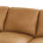 Leather Match Large Seating Modular Sectional