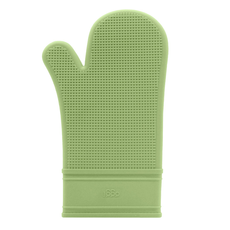 Gant de cuisine en silicone - crème, Vert