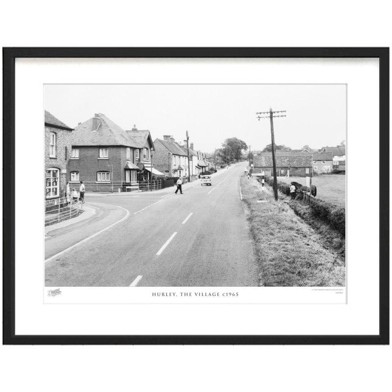 Hurley, The Village C1965 by Francis Frith - Single Picture Frame Print, 45cm H x 60cm W x 2.3cm D
