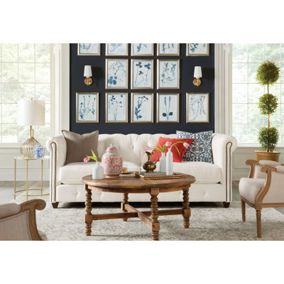 Erlandson Single Light Glass Dimmable Armed Sconce