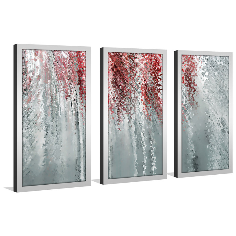 3 - Pieces Modern & Contemporary, 33.5" H x 52.5" W x 1" D