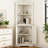 Tall Farmhouse Corner Cabinet With Doors-2126907526-2126907524