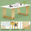 Bureau, bureau de direction élégant, bureau d'ordinateur fonctionnel