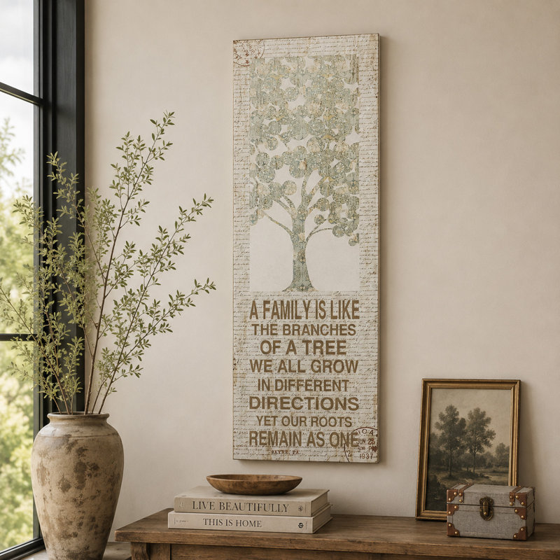 Traditional Plants & Flowers Wall Decor on Metal