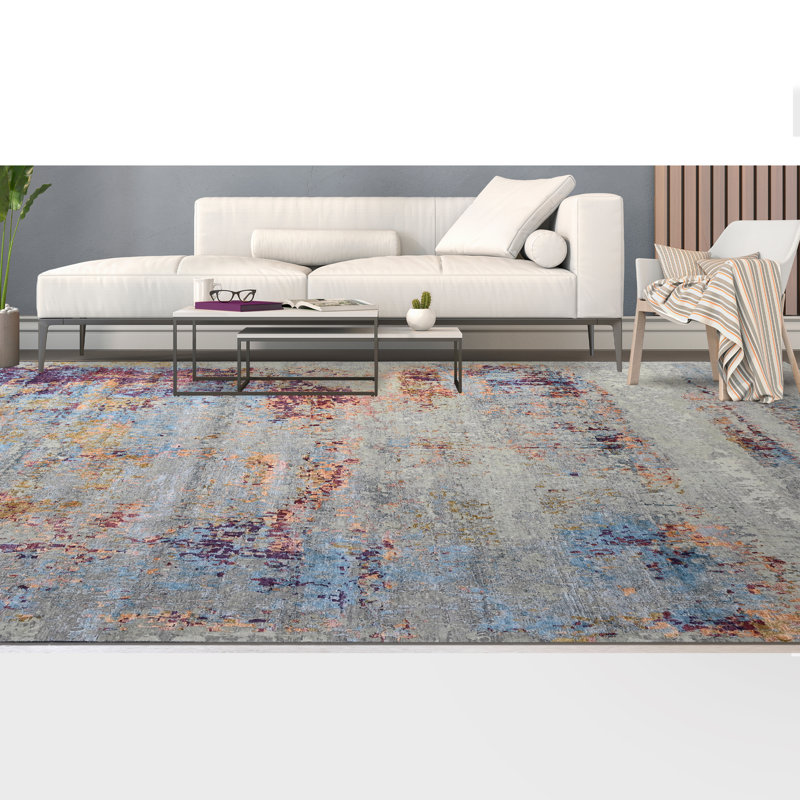 Abstract Area Rug, Rectangle 12' x 15'
