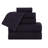 Ruvins Cotton Highly Absorbent 6-Piece Solid and Checkered Border Towel Set-743351390
