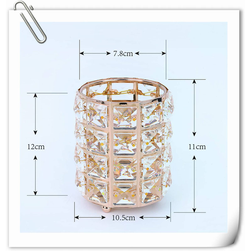 Aveyah Plastic Makeup Organizer, Pink