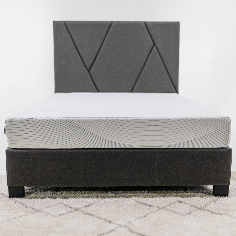 Matelas en mousse viscoélastique 8 "avec cuivre rafraîchissant, grand lit - améliore la flexibilité des articulations pendant le sommeil, matelas en cuivre, améliore la clarté d'esprit au réveil
