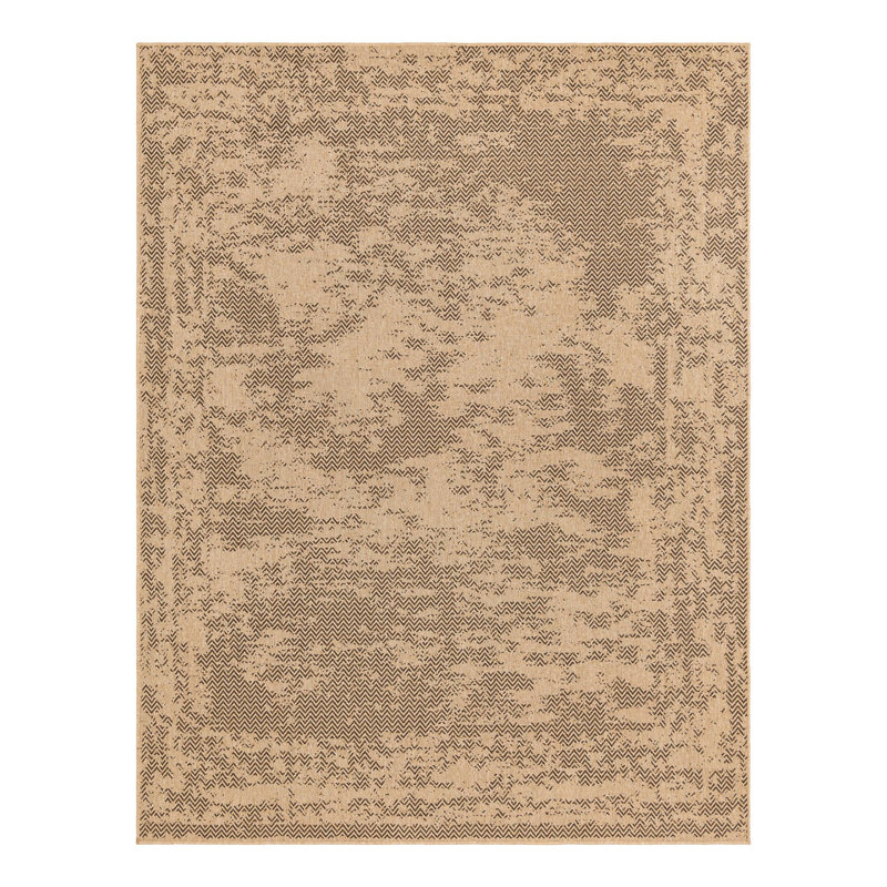 Geometric Indoor Rug, Rectangle 9'2" x 12'