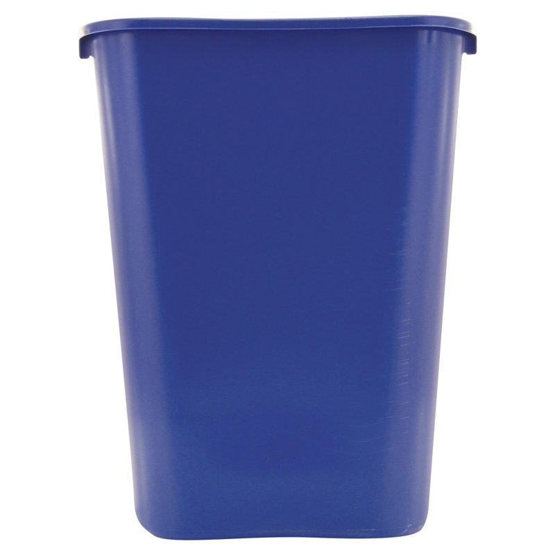 Plastic Open Recycling Bin - 1.06 Gallons