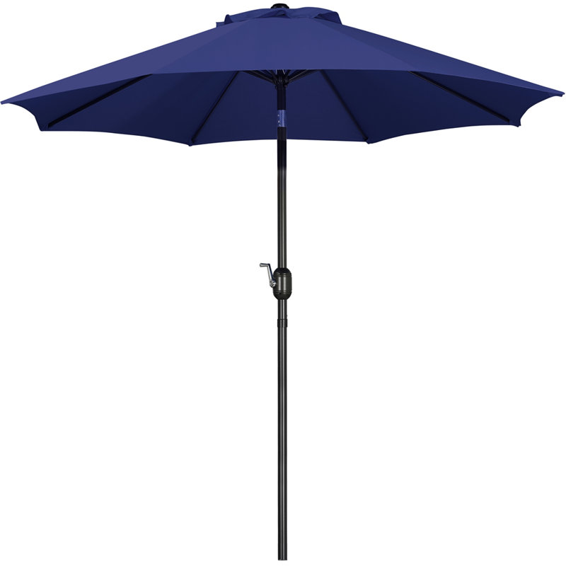 Traditional Parasol, Navy Blue