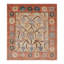 Rug & Kilim's Classic Oriental Square “Tree Of Life” Style Rug In Beige And Rust