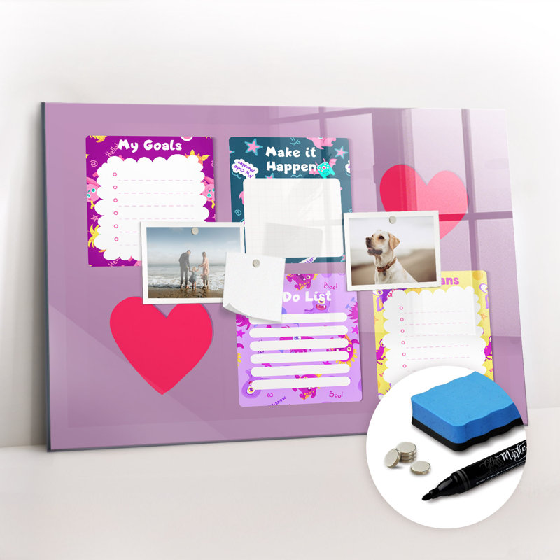 Magnetic Glass Dry Erase Board