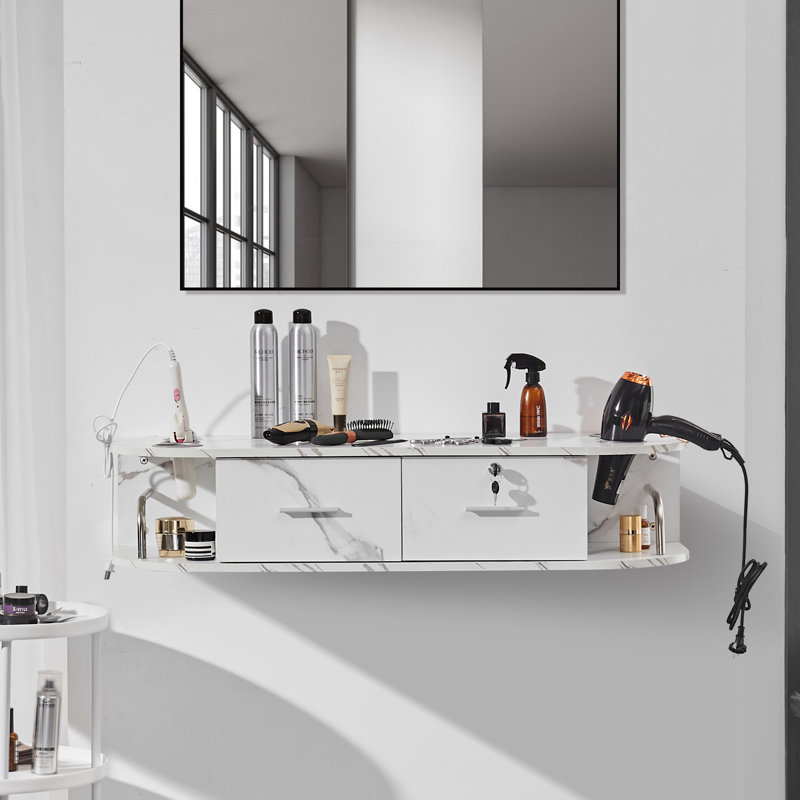 Amesfield Medium Density Fiberboard (MDF) Hair Tool Holder