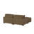 4-Piece Upholstered Camel Corduroy Modular Sectional Sleeper Sofa Set With Armchairs & Removable Ottomans-2132590695