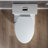 WoodBridge Vital 1.6 GPF Elongated Comfort Height Chair Height Floor Mounted One-Piece Toilet with Seat Included