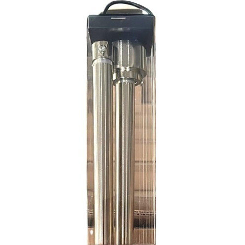 (48-86 ") Tringle à rideaux double - Noir, 48-86", Noir