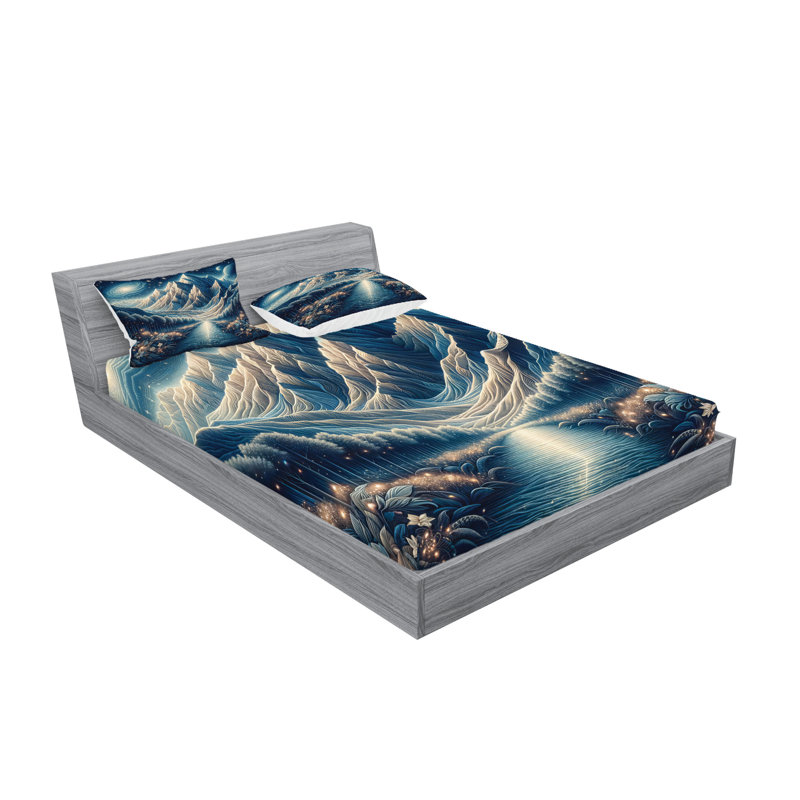 Drap-housse et taie décorative Ambesonne, Double