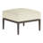 Santa Barbara Aluminum Ottoman - Slate Gray-84679676-93664096