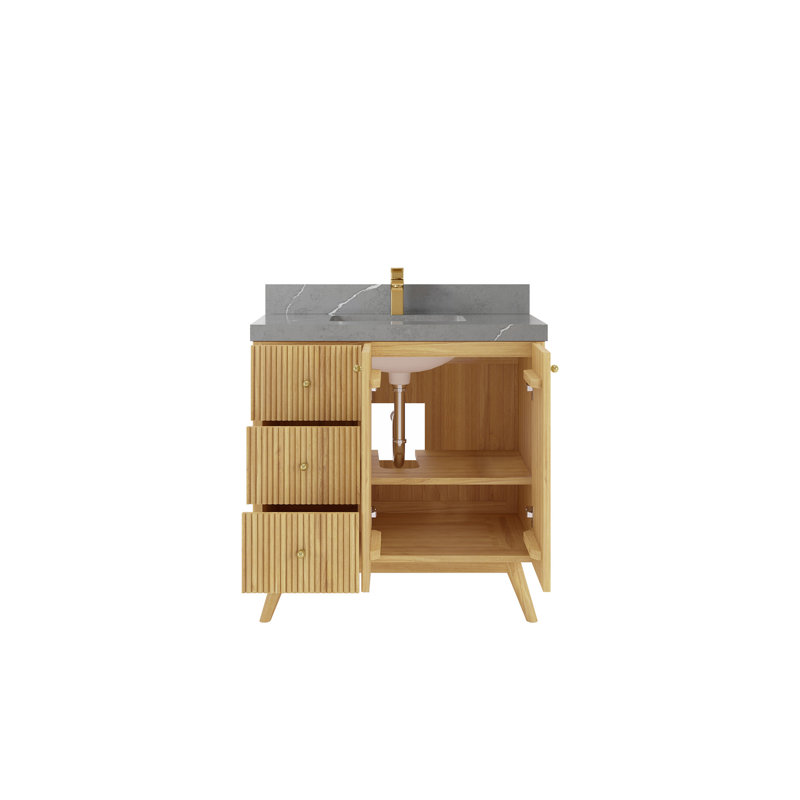 Ensemble de meuble-lavabo simple 36 po Kurtisha