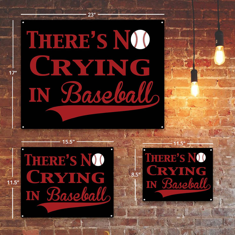 «No Crying in Baseball»