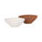 Modern Tapered Terracotta Decorative Bowl for Home Decor - Stylish Textured Accent Bowl for Console Table or Kitchen Counter - 10"-108684781