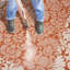 Davonia Area Rug In Terracotta/Natural-20790810
