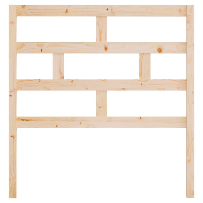 Macintyre Solid Wood Headboard, 81 x 100 cm, Light Brown