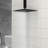 10" Square Rainfall Shower Head, Wall/Ceiling Mounted-118580215