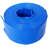 3"X100ft Pool Backwash Hose, Blue Heavy Duty Reinforced PVC Lay Flat Water Discharge Hose For Swimming Pool Filter Pump,With 2 Clamp-126279533