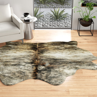 Nash Cowhide Animal Print Indoor Rug