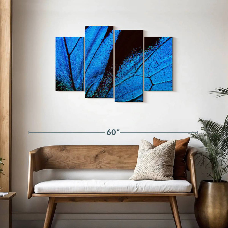 Azure Butterfly Wings