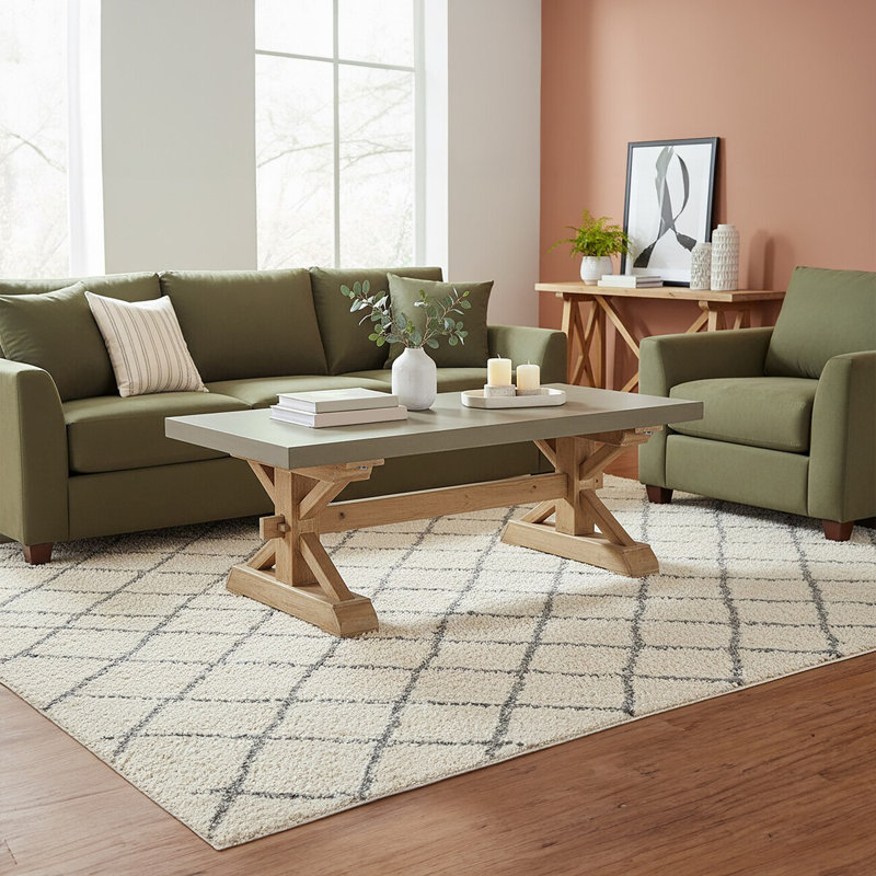 Kyler Trestle Coffee Table