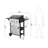 Dax Outdoor 25,650BTU 3-Burner Propane Gas Grill with Side Table